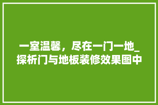 一室温馨，尽在一门一地_探析门与地板装修效果图中的美学与适用 一室温馨，尽在一门一地_探析门与地板装修效果图中的美学与适用 装修知识