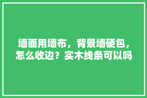 墙面用墙布，背景墙硬包，怎么收边？实木线条可以吗，装修前硬包准备什么材料。 墙面用墙布，背景墙硬包，怎么收边？实木线条可以吗，装修前硬包准备什么材料。 家居装饰