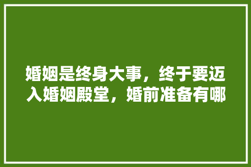 婚姻是终身大事，终于要迈入婚姻殿堂，婚前准备有哪些，婚前装修两个人准备什么东西。 婚姻是终身大事，终于要迈入婚姻殿堂，婚前准备有哪些，婚前装修两个人准备什么东西。 家居设计