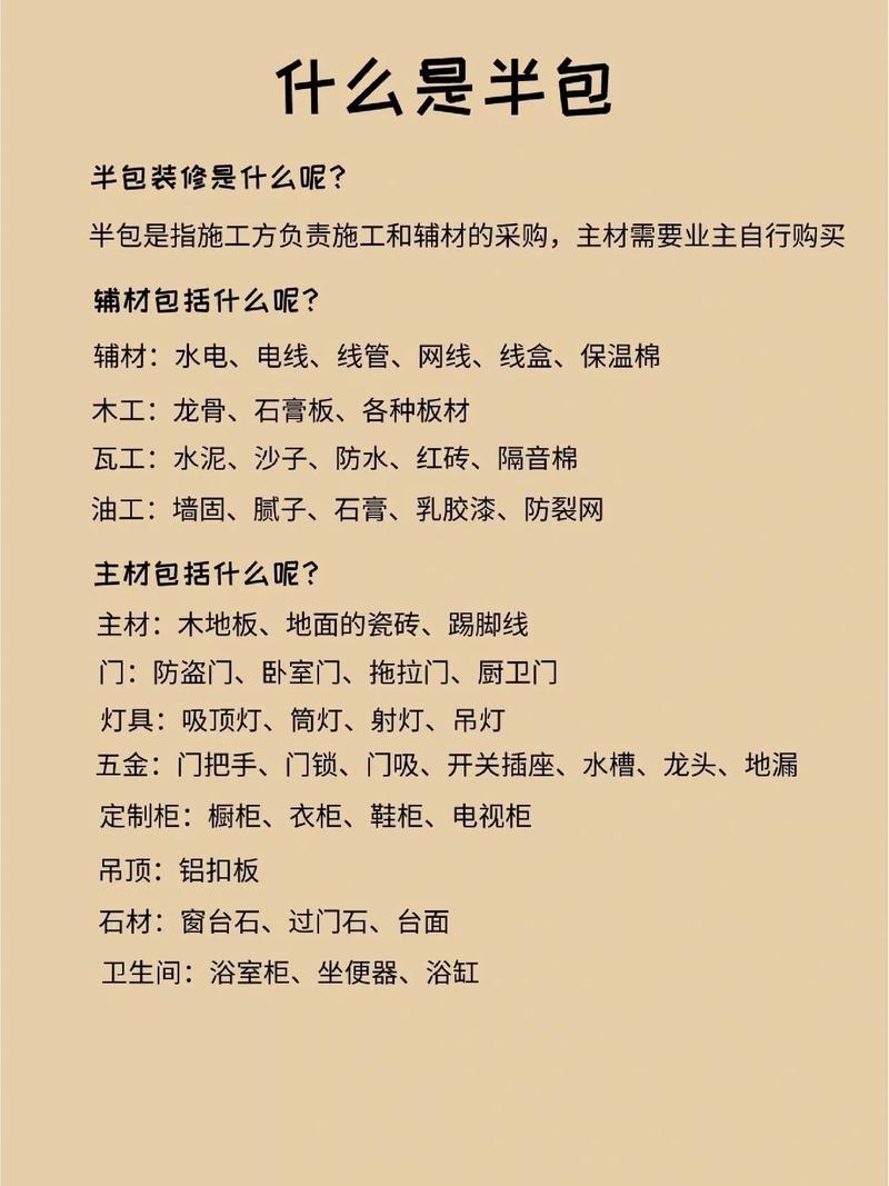 半包装修包括哪些项目,半包怎么收费,半包装修准备什么材料好。 家居装饰 半包装修包括哪些项目,半包怎么收费,半包装修准备什么材料好。 半包装修包括哪些项目,半包怎么收费,半包装修准备什么材料好。 家居装饰