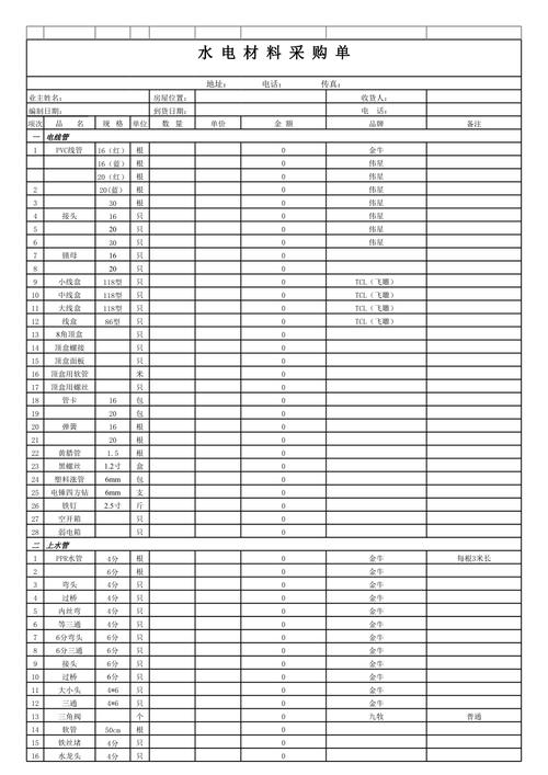 四室两厅两卫水电材料清单,装修水电准备什么材料好。 家居设计 四室两厅两卫水电材料清单,装修水电准备什么材料好。 四室两厅两卫水电材料清单,装修水电准备什么材料好。 家居设计