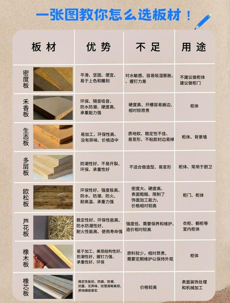 介绍装修板材分类,探寻家居品质之源 家居装饰 介绍装修板材分类,探寻家居品质之源 介绍装修板材分类,探寻家居品质之源 家居装饰