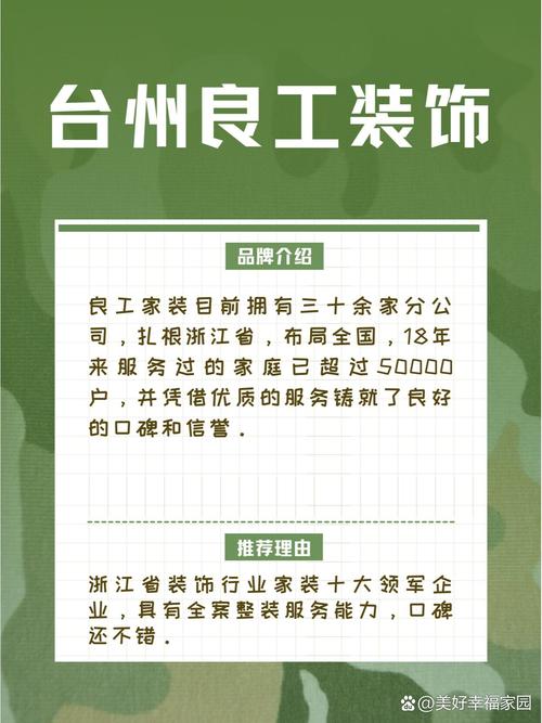 台州晋城装修公司排名分析,探寻品质与口碑的完美结合 装修知识 台州晋城装修公司排名分析,探寻品质与口碑的完美结合 台州晋城装修公司排名分析,探寻品质与口碑的完美结合 装修知识