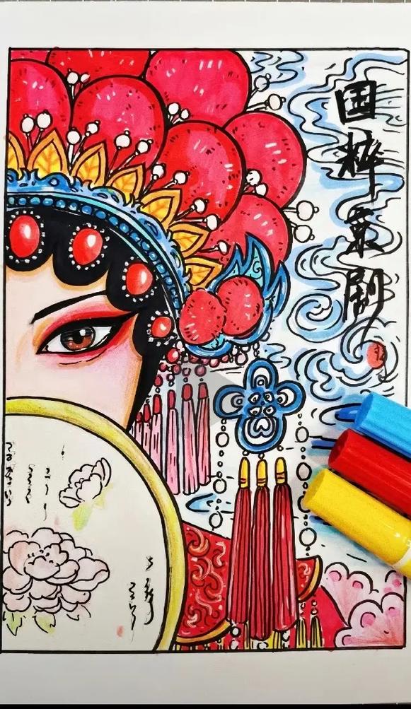 京剧元素在绘画装饰中的魅力展现_京剧元素绘画装饰 家居装饰 京剧元素在绘画装饰中的魅力展现_京剧元素绘画装饰 京剧元素在绘画装饰中的魅力展现_京剧元素绘画装饰 家居装饰