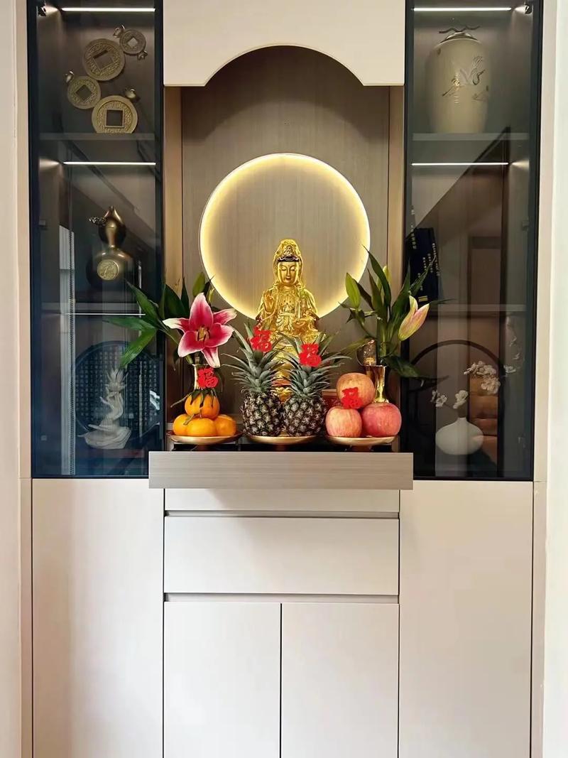 佛台装饰的艺术,和谐与敬意的完美融合_怎么装饰佛台 买房须知 佛台装饰的艺术,和谐与敬意的完美融合_怎么装饰佛台 佛台装饰的艺术,和谐与敬意的完美融合_怎么装饰佛台 买房须知